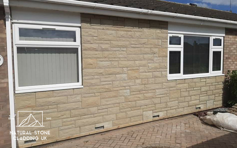 3 size natural stone Yorkshire stone cladding Leeds UK 5